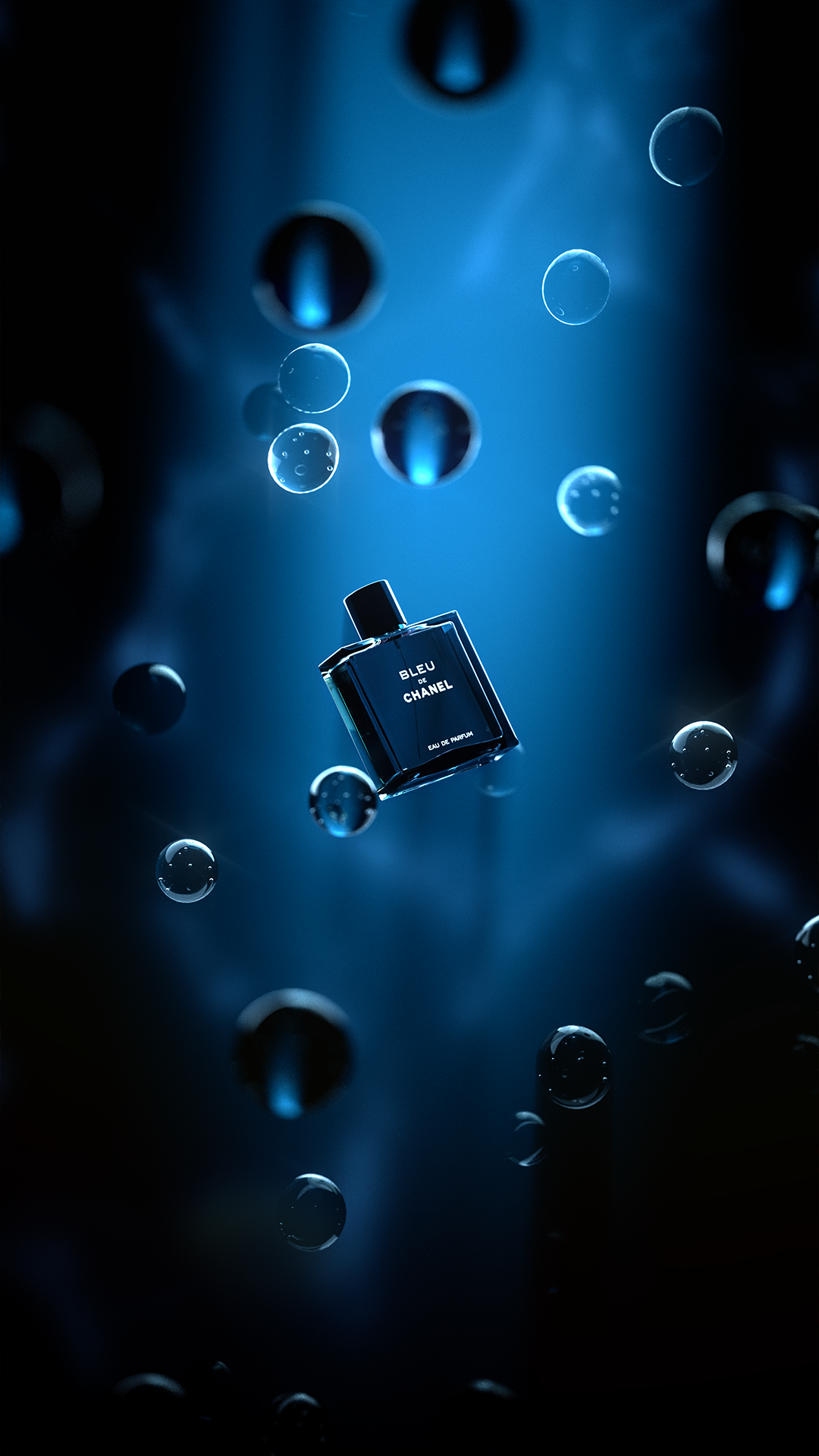 bleu de chanel cgi Packshot