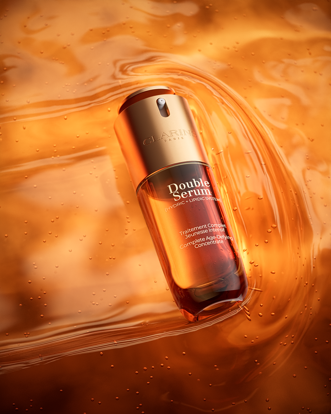 double serum clarins slide Packshot